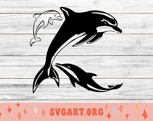 Dolphin SVG - Free Dolphin SVG Download