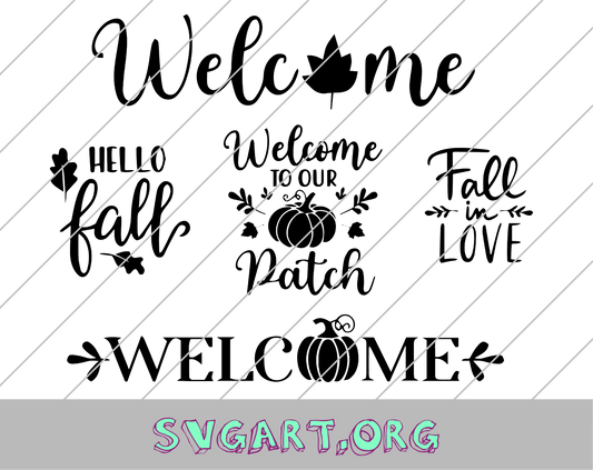 Fall Quotes SVG