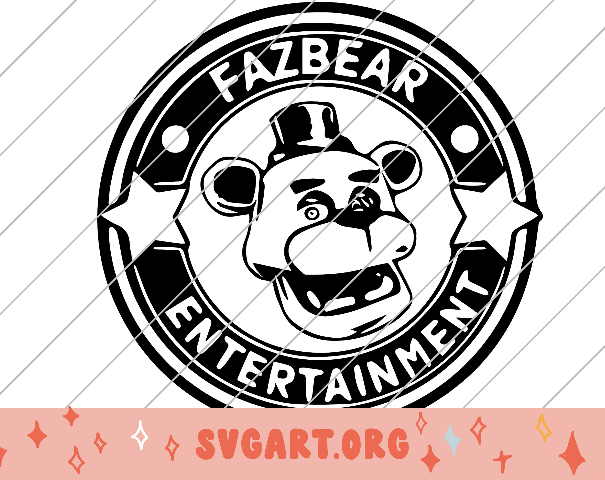 Fazbear Entertainment FNAF Freddy SVG