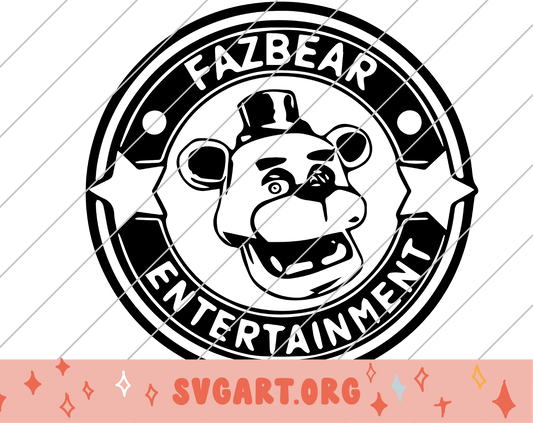 Fazbear Entertainment FNAF Freddy SVG