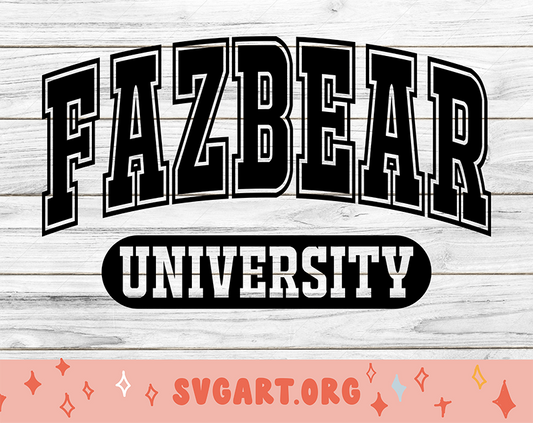 Fazbear University SVG