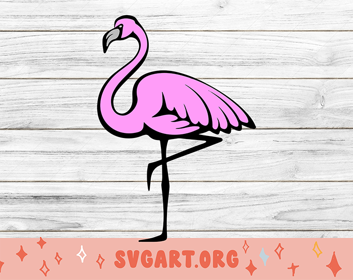 Flamingo SVG