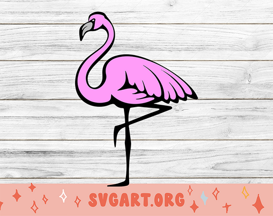 Flamingo SVG
