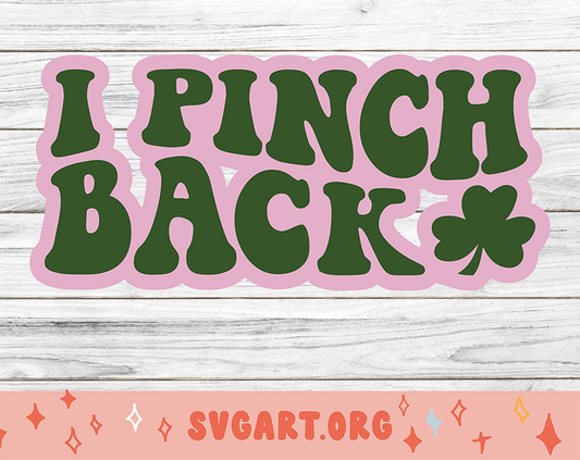 I Pinch Back SVG