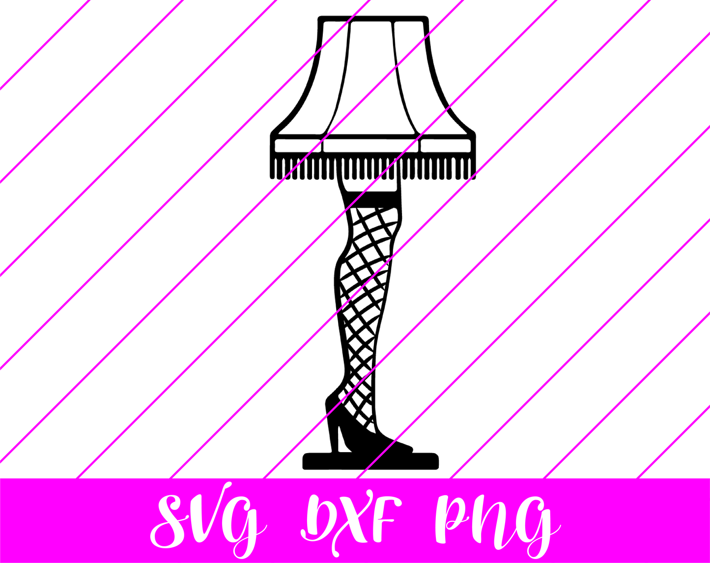 leg lamp SVG