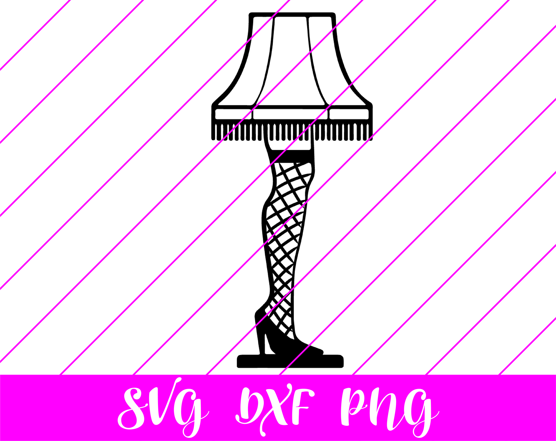leg lamp SVG