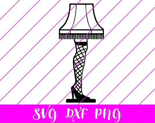 leg lamp SVG