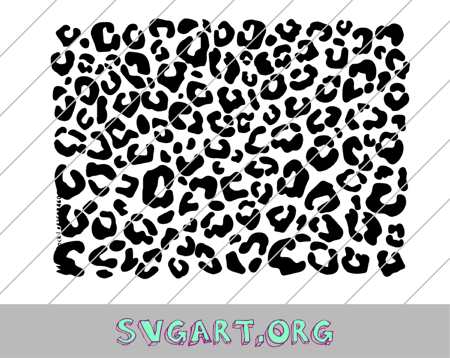 Leopard Print SVG