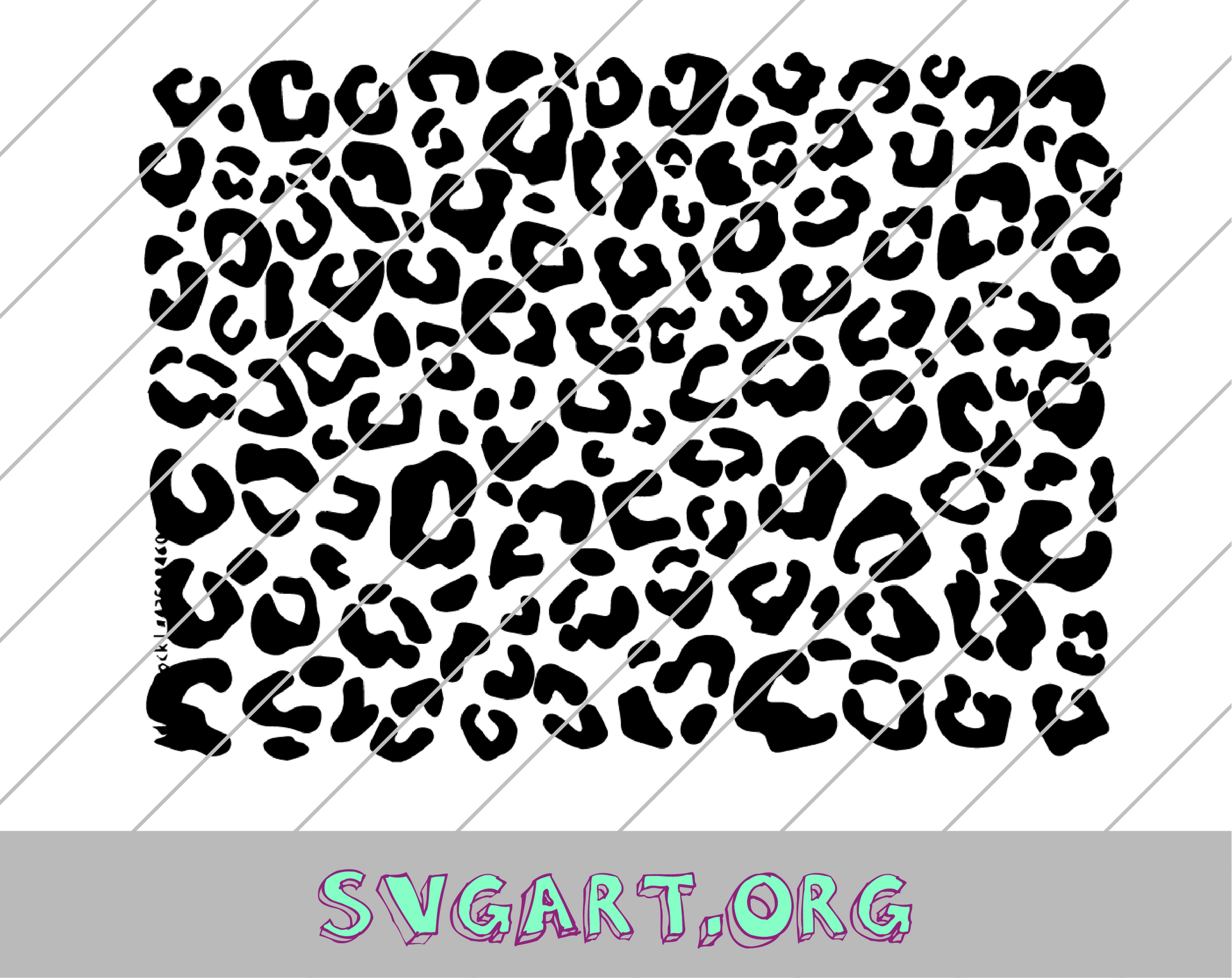 Leopard Print SVG