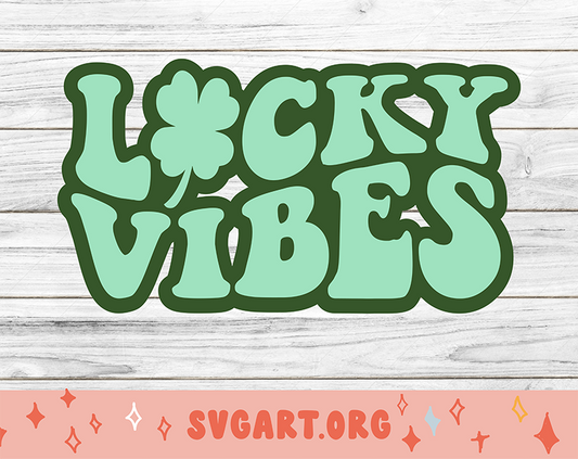 Lucky Vibes SVG