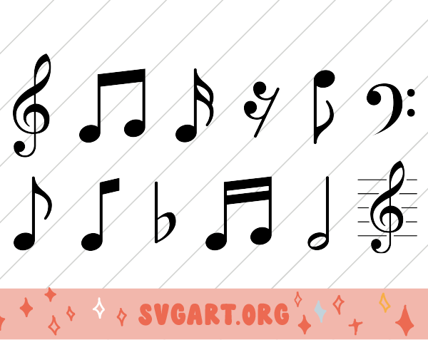 Music Notes SVG