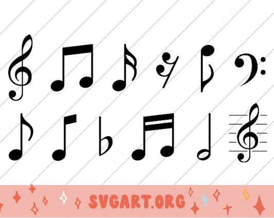 Music Notes SVG