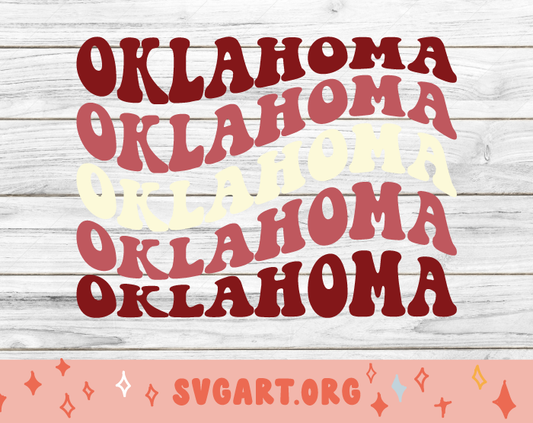 Oklahoma University OU SVG
