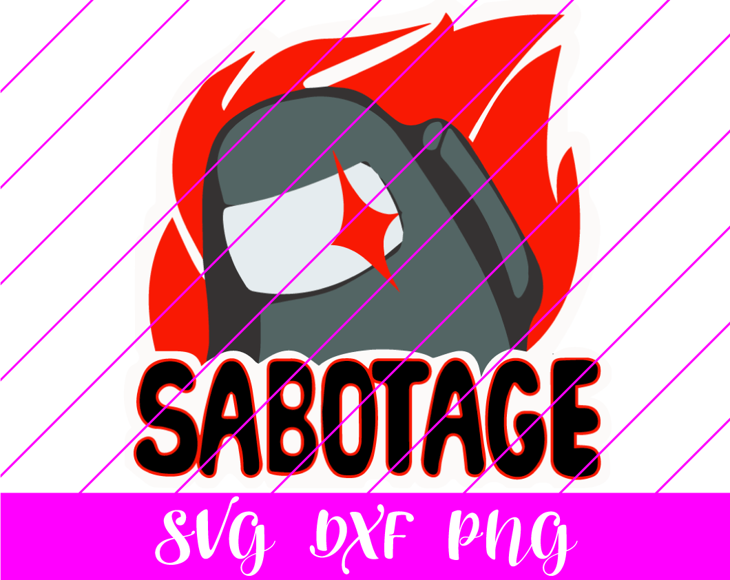 Among Us Sabotage SVG