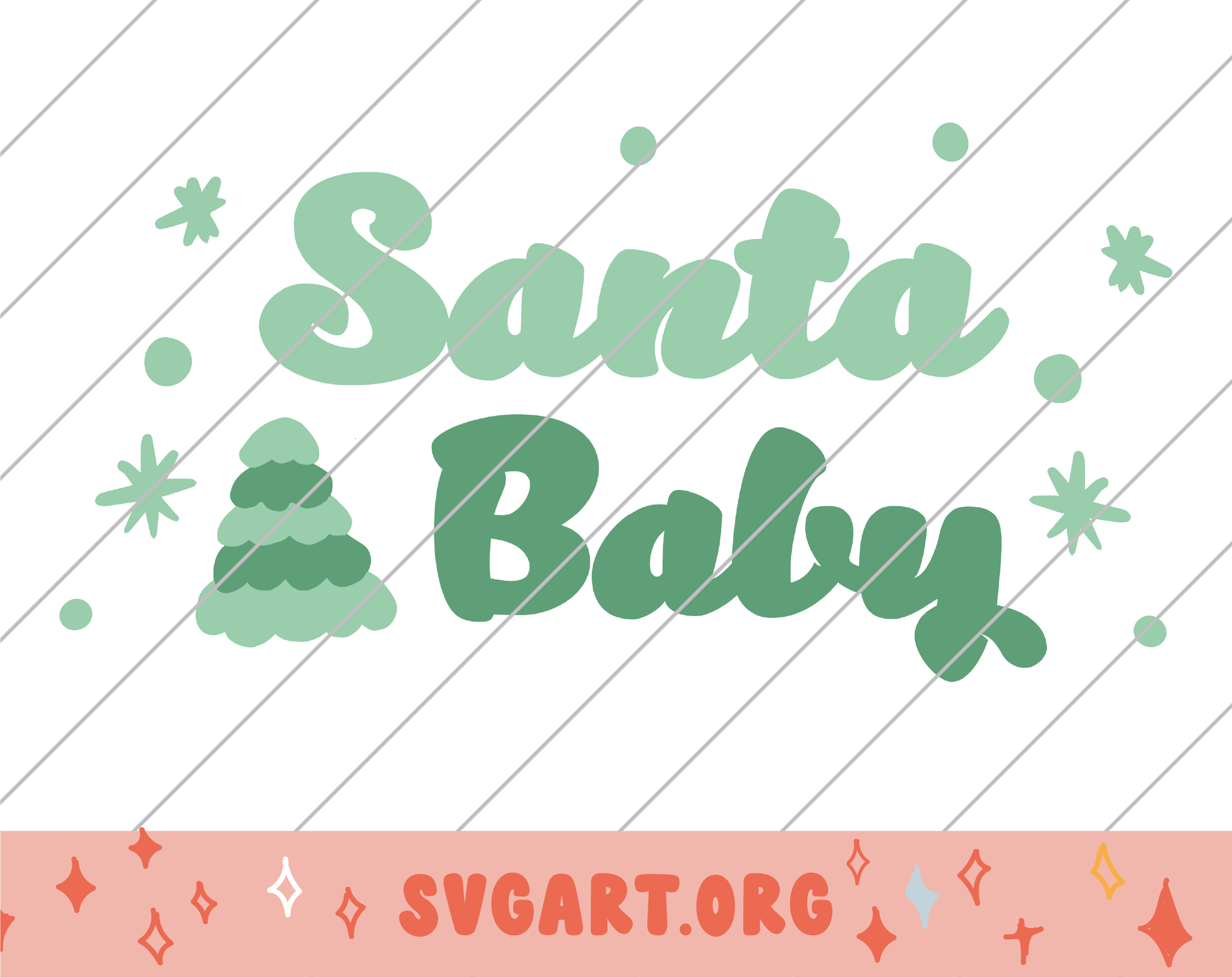 Santa Baby SVG