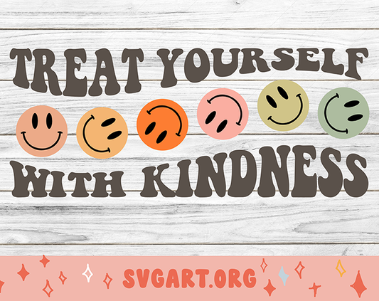 Smiley Face Kindness SVG