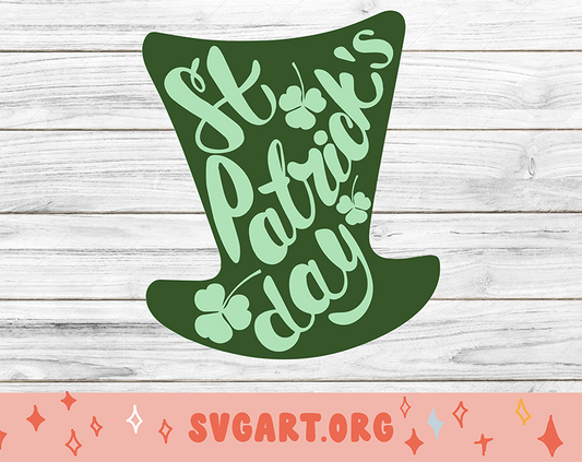 St. Patrick's Day Hat SVG