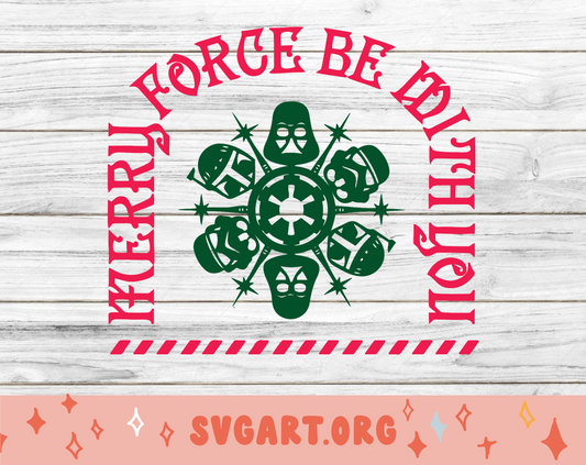 Star Wars Snowflake SVG