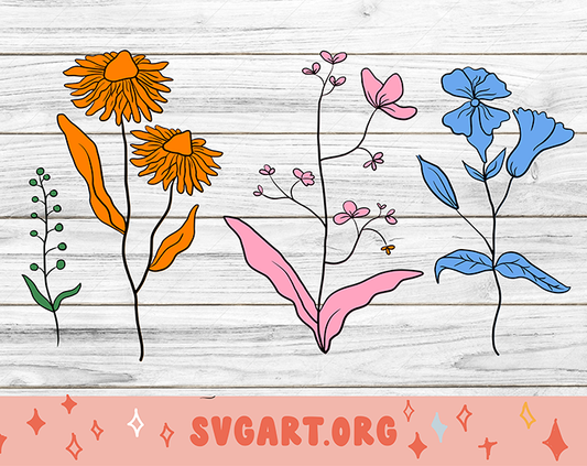 Wildflower SVG